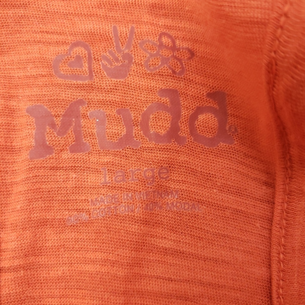 ⭐Mudd Orange Burnout Racerback Tank - Picture 6 of 8